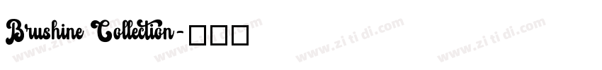 Brushine Collection字体转换